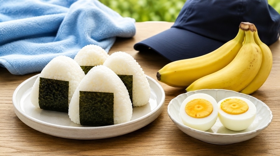 屋外作業やスポーツをする日の食事